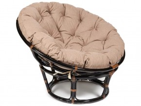 Кресло Papasan 23/01 W с подушкой Antique brown, экошерсть Коричневый в Алапаевске - alapaevsk.магазин96.com | фото