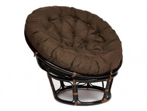 Кресло Papasan 23/01 W с подушкой Antique brown, ткань Коричневый в Алапаевске - alapaevsk.магазин96.com | фото