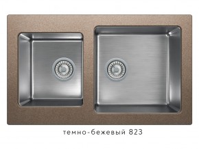 Мойка комбинированная Tolero twist TTS-840 Темно-бежевый 823 в Алапаевске - alapaevsk.магазин96.com | фото