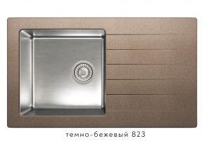 Мойка комбинированная Tolero twist TTS-860 Темно-бежевый 82 в Алапаевске - alapaevsk.магазин96.com | фото