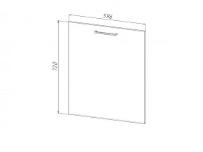 П 60 Комплект для посудомоечной машины 600 мм (цоколь + фасад) ЛДСП в Алапаевске - alapaevsk.магазин96.com | фото